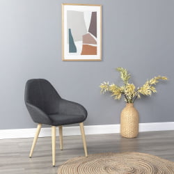 Стул Кент темно-серый/нат.дуб / Kent