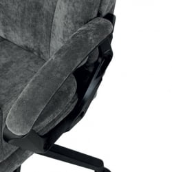 Кресло офисное БРАБИКС ПРЕМИУМ Тренд ЕКС-568 велюр Серое / BRABIX PREMIUM Trend EX-568