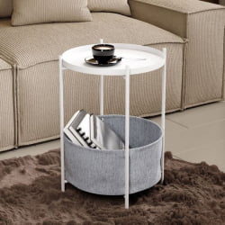 Круглый стол Берген Белый