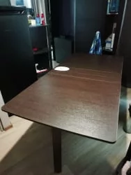 Раскладной стол Колибри-12.2 дуб венге,дуб кобург