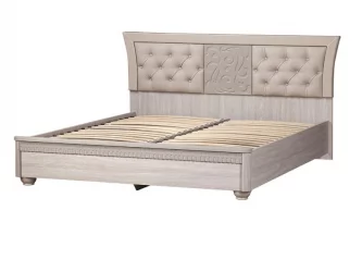 Кровать Лючия 198 Дуб Оксфорд серый