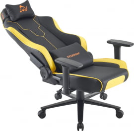 Кресло геймерское Еверпроф Рапид Экокожа Желтый / Everprof Rapid