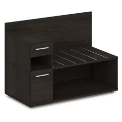 Тумба багажная с ящиком и дверью левый Орната 	Н-444 Л Дуб Кентербери / Ornata