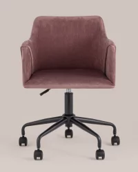 Стул офисный ДЖамал велюр Розовый / Jamal