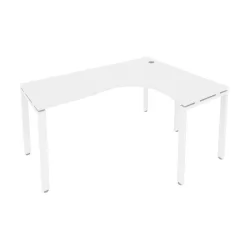 Стол письменный МЕТАЛ СЙСТЕМ БП.СА-4 Пр Белый / METAL SYSTEM