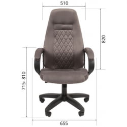 Офисное кресло CХАИРМАН ДОМ (Хоме) 951 серый / CHAIRMAN (Home)