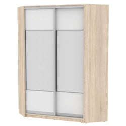 Шкаф-купе ЙА-198х1250-5(ДСС-Белый-Д3Д3) / YA-198х1250-5(ДСС-Белый-D3D3)