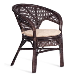 Кресло ПЕЛАНГИ 02/15 Б /с подушкой/ Орех / PELANGI B