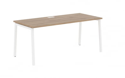 Стол письменный ЕДИС ЕЛСТ 1780 Дуб Денвер светлый Белый / EDIS ELST