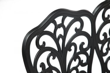 Скамья Сеcрет Де Маисон Сймпхоние сплав металла/алюминий, 95х56х92см, черный / Secret De Maison Symphonie