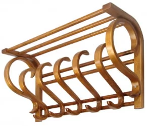 Вешалка настенная В 5Н Средне-коричневый