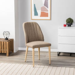 Стул Ален беж./нат.дуб / Alen