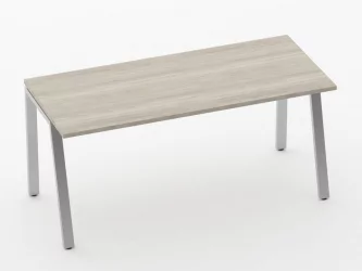Стол прямой Дека Л-обр. каркас 73.07.16 Дуб Сантана светлый / Deka