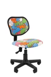 Детское кресло CХАИРМАН КИДС 106 Блаcк Котики / CHAIRMAN KIDS Black