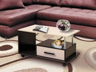 Стол журнальный №13 Венге/Каштан Львов