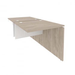 Наборный элемент рабочей станции ОНИКС О.2.НРС-0.8 Дуб Аттик/Белый / ONIX O.2.NRS-0.8