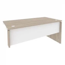 Стол-приставка правый к опорным элементам ОНИКС О.СПР-4.8Р Дуб Аттик/Белый / ONIX O.SPR-4.8R