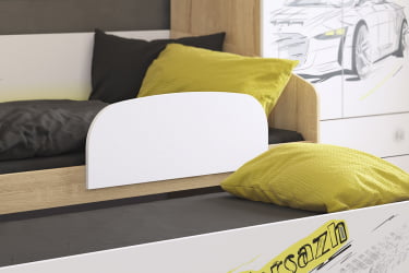 Бортик для деткой кровати КСЙЗ-123 белый / XYZ-123