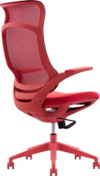 Кресло руководителя Еверпроф Спирит Сетка Красный / Everprof Spirit