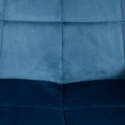 Стул АБРУЗЗО ( мод. 8060 ) металл/вельвет, 52 х 63 х 85 см, синий (ХЛР 63)/черный / ABRUZZO mod. (HLR