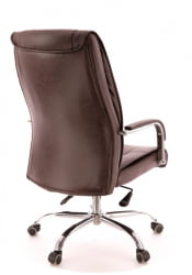 Кресло для руководителя Еверпроф Кент ТМ Экокожа Коричневый / Everprof Kent TM