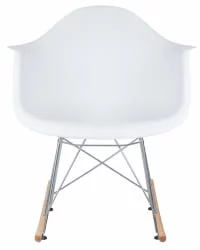 Кресло-качалка ДОБРИН ДЭВ РОCК Белый / DOBRIN DAW ROCK