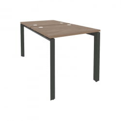 Рабочая станция на П-образном м/к ОНИКС О.МП-Д.РС-2.0.7 Дуб Аризона/Антрацит / ONIX O.MP-D.RS-2.0.7