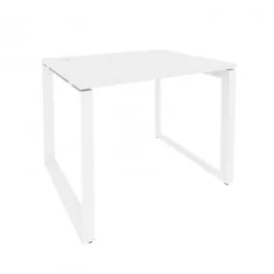 Стол рабочий на О-образном м/к ОНИКС О.МО-СП-1.8 Белый Бриллиант / ONIX O.MO-SP-1.8