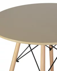 Маленький обеденный стол ДОБРИН CХЕЛСЕА 80 Бежевый / DOBRIN CHELSEA