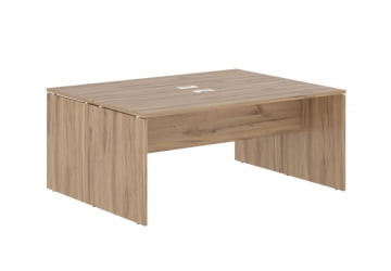 Рабочая станция ЕДИС ЕД2СТ 1767 Дуб Денвер светлый Белый / EDIS ED2ST