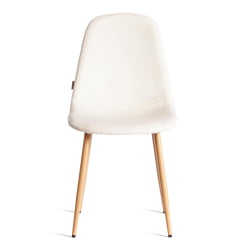 Металлический стул БРЕЕЗЕ (мод. ДЖСC-58) Велюр/металл , 44 х 53 х 86 см, Лигхт беиге (светло-бежевый) ХЛР1 / натуральный / BREEZE (mod. JSC-58) Light beige HLR1