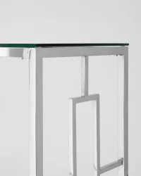 Консоль БРУКЛИН 120кс40 Серебро / 120x40