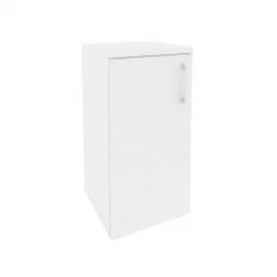 Шкаф низкий узкий левый ОНИКС О.СУ-3.1(Л) Белый Бриллиант / ONIX O.SU-3.1(L)