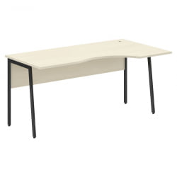 Стол эргономичный правый ИМАГО Плус СА-1П(Пр) Клен Антрацит / IMAGO Plus СА-1P(Пр)