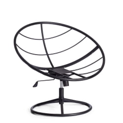 Кресло CЛОУДЕ ХОМЕ рогожка/металл, 97х98х90-96см, коричневый, 3М7-147 / CLOUDE HOME