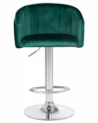 Стул барный ДОБРИН ДЭРCЙ Зеленый велюр 1922-9 / DOBRIN DARCY