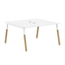 Рабочая станция Форта ФВСТ 1313 Белый премиум Дуб Гамильтон / Forta FWST