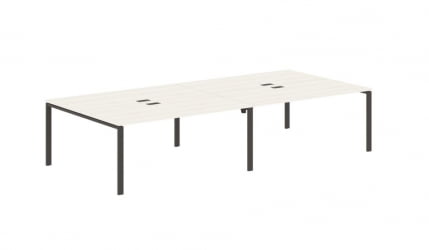 Бенч-система 4-местная ЕДИС ЕУВСТ 3516 Ясень Траун Мокко / EDIS EUWST