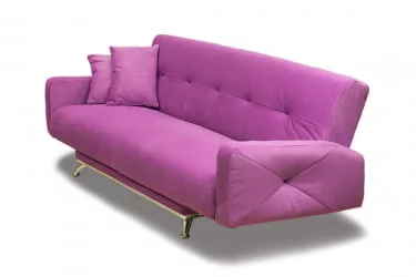 Диван МАНГО 3 (4 категория) Шаггй Фучсиа / MANGO Shaggy Fuchsia
