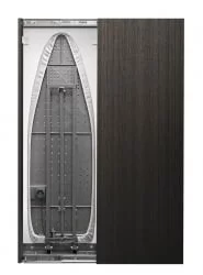 Двустворчатый шкаф Ирон Слим Еко (правый, купе) Венге / Iron Slim Eco