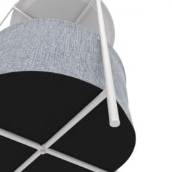 Круглый стол Берген Белый