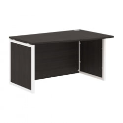 Стол письменный правый КСТЕН-КП КСКПCТ 149Х Р Дуб Юкон Белый / XTEN-QP XQPCT 149H R