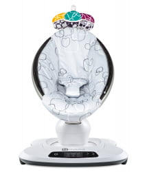 Детское кресло 4Момс Мамароо 4.0 Серебро / 4Moms Mamaroo