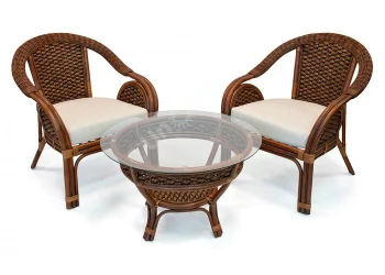 Комплект Шератон дуэт, подушка на молнии Шератон венге матовый / Sheraton