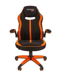 Кресло геймерское CХАИРМАН ГАМЕ 19 Оранжевый-черный / CHAIRMAN GAME