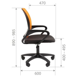 Кресло оператора CХАИРМАН 696 ЛТ (ЛТ) Н (Н) Зеленый / CHAIRMAN (LT) (N)