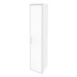 Шкаф высокий узкий правый ОНИКС О.СУ-1.10Р(Р) вхите Белый Бриллиант / ONIX O.SU-1.10R(R) white