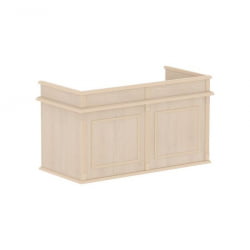 Стол для судьи РАТУМ РДЖСТ 1680 Бук Тиара / RATUM RJST