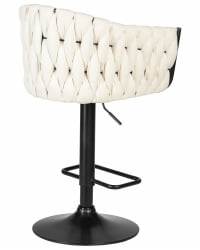 Стул барный ДОБРИН ЛЕОН (кремовая ткань (ЛАР 275-33)) / DOBRIN LEON (LAR