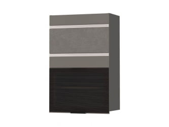 Шкаф-витрина Грейс 105.15 левый Оникс Кубанит